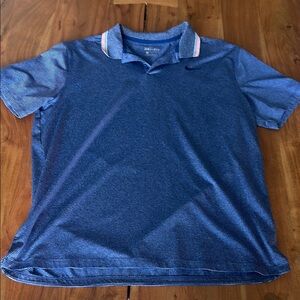 Nike Men's Blue Polo Shirt